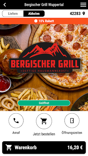 Bergischer Grill Wuppertal Screenshot 0