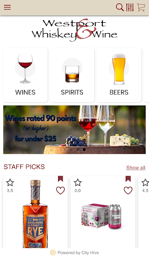 Westport Whiskey and Wine Screenshot 1