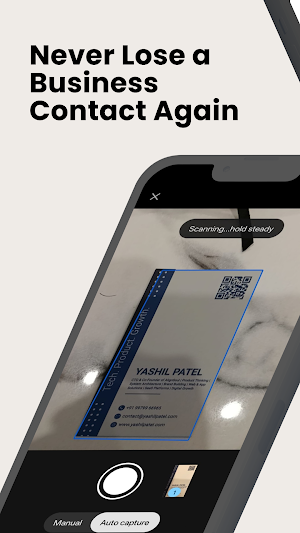 AlignLeads - AI Card Scanner Screenshot 0