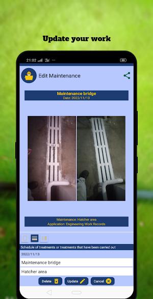 Engineering Work Records Screenshot 1