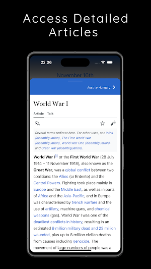 Today's History Screenshot 2
