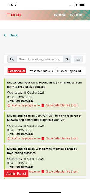 MSMilan2023 Screenshot 3