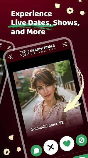 Grannyfinder: Dating 45+ Screenshot 2