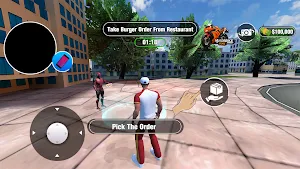 City Food Delivery: Cargo Game Screenshot 2