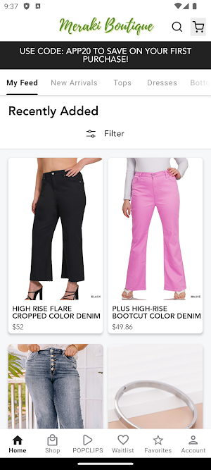 Meraki Boutique LLC Screenshot 0