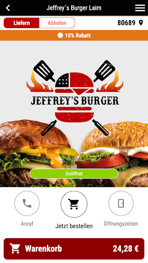 Jeffrey´s Burger Laim Screenshot 0