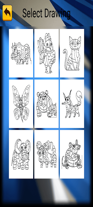 Coloring Abstract Pictures Screenshot 2