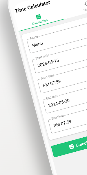 Time Calculator Screenshot 0