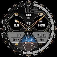 World Time Watch Face 049