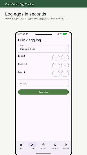 CoopCount: Egg Tracker Screenshot 1