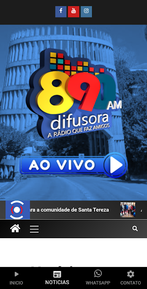 Rádio Difusora 890 Screenshot 2