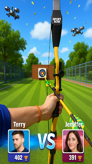Bow Archery Clash Arrow Games Screenshot 1
