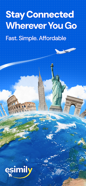 eSimily: eSIM Internet Travel Screenshot 0