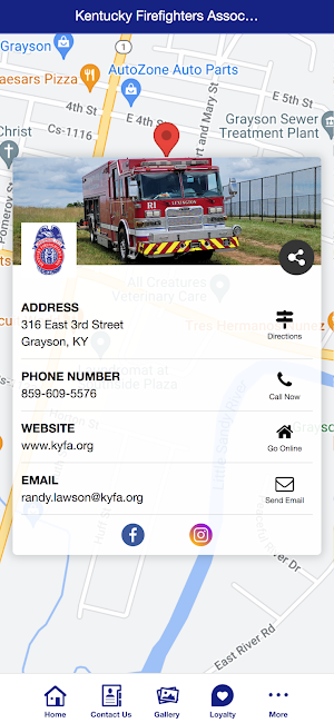 Kentucky Firefighter's' Assn Screenshot 2