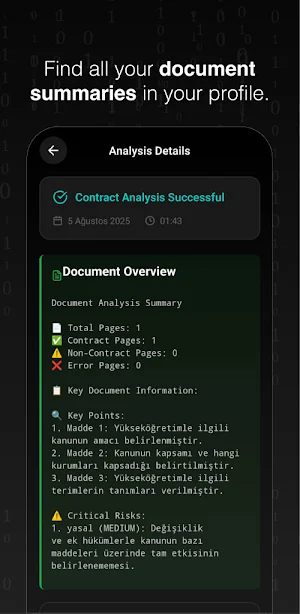 Analyze Contract Screenshot 3