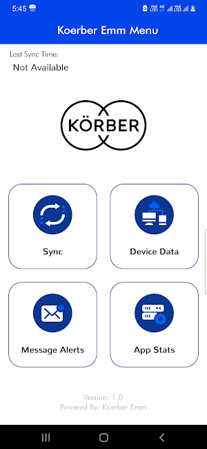 Koerber EMM Screenshot 3