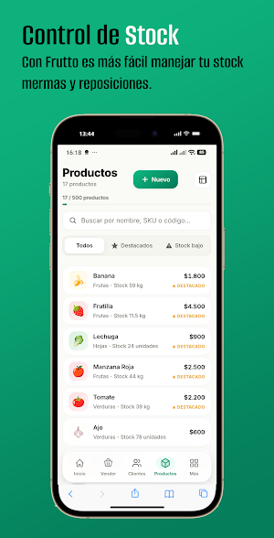 Frutto | POS Verdulería Screenshot 2