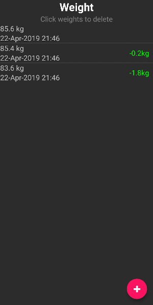 GymDiary Screenshot 0