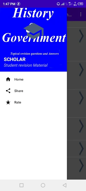History: questions and answers Screenshot 0