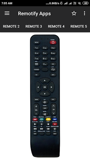 Sun Direct Remote Control (5 in 1) Screenshot 3