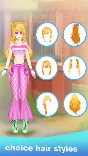 Anime dress up game Screenshot 2