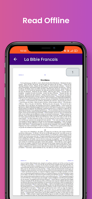 La Bible En Francais Screenshot 2