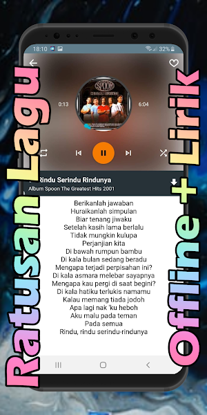 Lagu Spoon Malaysia Offline Rindu Serindu Rindunya Screenshot 1