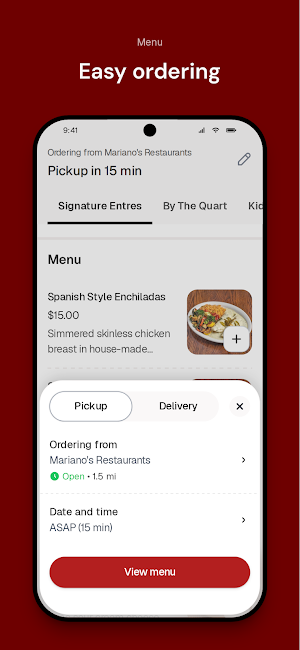 Mariano's Restaurants Screenshot 2