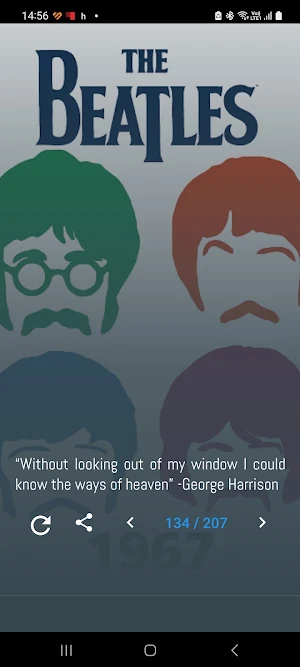 The Beatles Quotes and Lyrics Screenshot 0