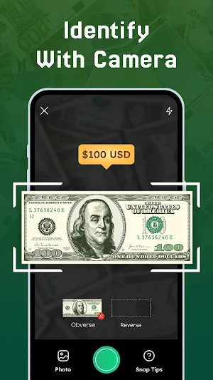 Banknote Identifier- Worldwide Screenshot 1