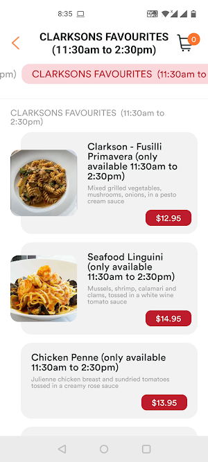 Clarkson Mediterranean Bistro Screenshot 3