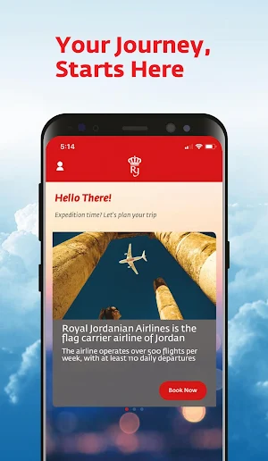 Royal Jordanian Airlines Screenshot 0
