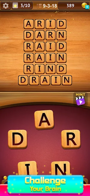 Word Puzzle Game fun Challenge Screenshot 3