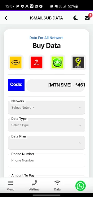 Ismail Sub Data Screenshot 2