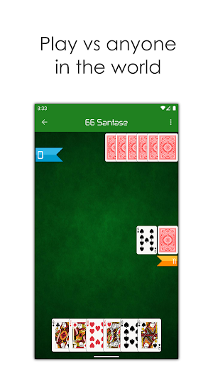 66 Online - Play Multiplayer Santase Card Game Screenshot 0