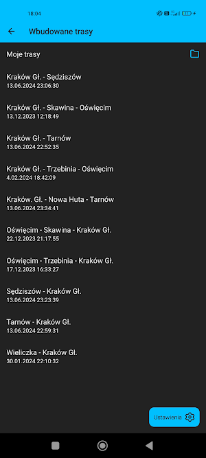 Wskaźnik zatrzymania Screenshot 1
