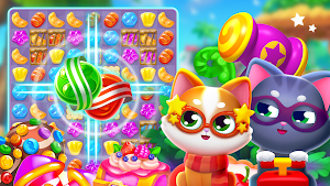 Candy World Story Match 3 Screenshot 1