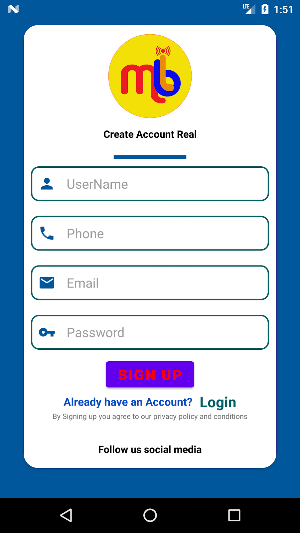 MBL Mobile Screenshot 0