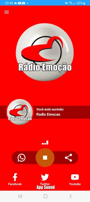 Radio Emocao Screenshot 0