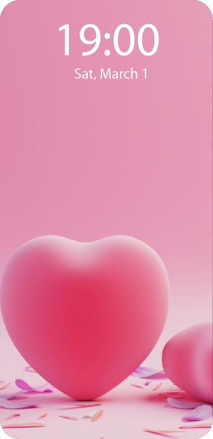 LovePink Live Wallpaper Screenshot 2