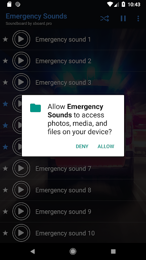 Emergency sounds ~ Sboard.pro Screenshot 1
