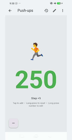 List Counter Screenshot 1