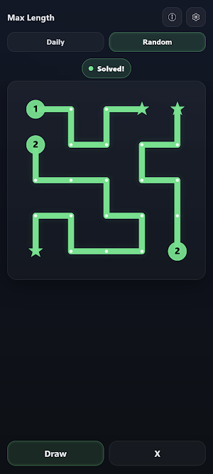 Max Length - Path Logic Puzzle Screenshot 1