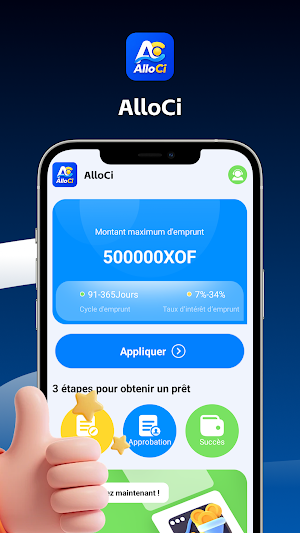 AlloCi: Prêt En Ligne Rapide Screenshot 0