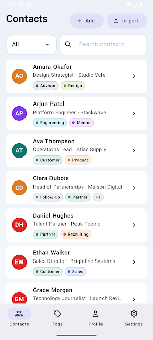 NetworQ Screenshot 0