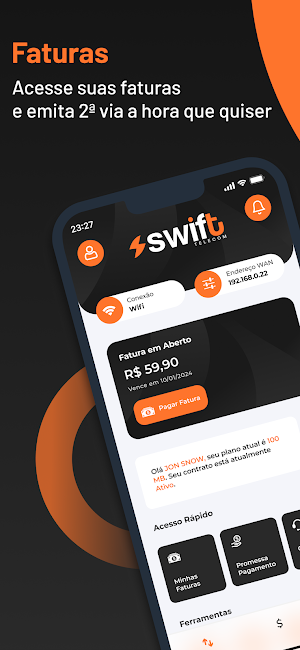 Swift Telecom Screenshot 0