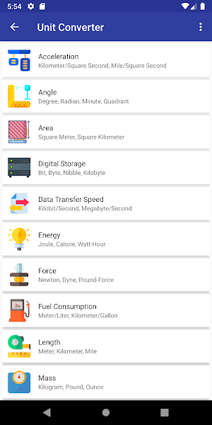 Unit Converter Screenshot 0