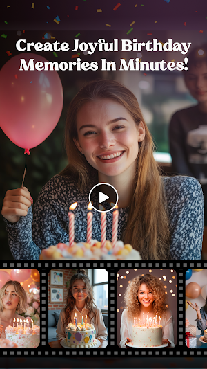 Birthday Video Song With Name Screenshot 2