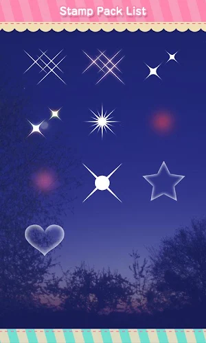 Stamp: Sparkly and See-through Screenshot 2