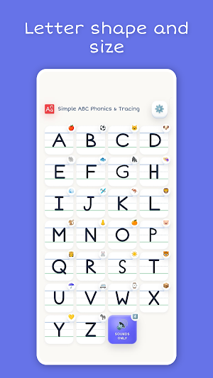 Simple ABC: Phonics & Tracing Screenshot 2